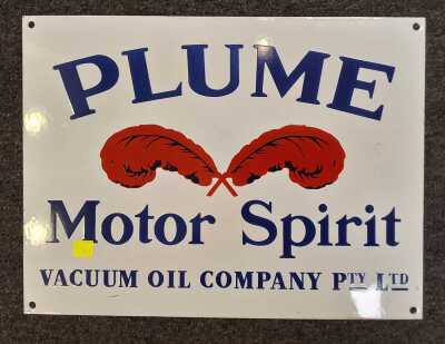 VINTAGE STYLE ENAMEL SIGN