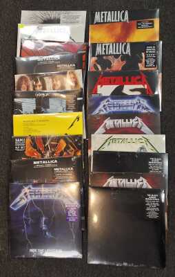 METALLICA VINYL RECORDS