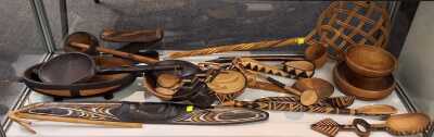 CARVED TIMBER UTENSILS