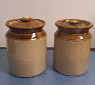STONEWARE JARS
