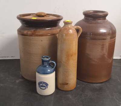 STONEWARE JARS