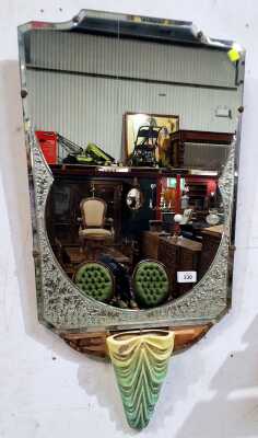 WALL MIRROR AND POCKET
