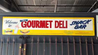 SHOP ADVERTISING SIGN