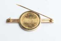 GOLD BROOCH - 2