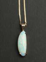GOLD OPAL PENDANT