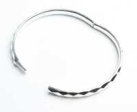 SILVER BANGLE - 2