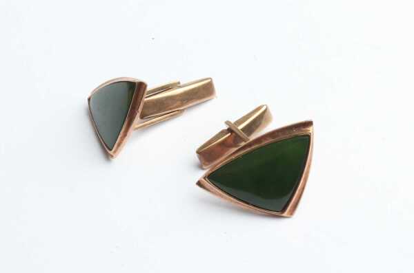 GOLD CUFFLINKS