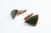 GOLD CUFFLINKS