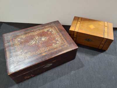 SEWING BOXES