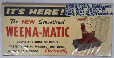 WEENA-MATIC SIGN