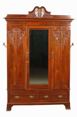 ART NOUVEAU WARDROBE