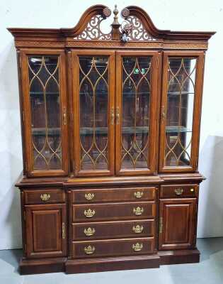 BREAKFRONT CHINA CABINET
