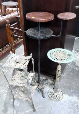 LOT OF STANDS
