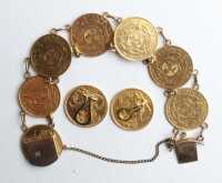 GOLD COIN BRACELET - 2