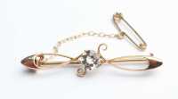 GOLD BROOCH