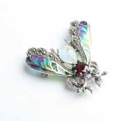 ENAMEL PENDANT/BROOCH