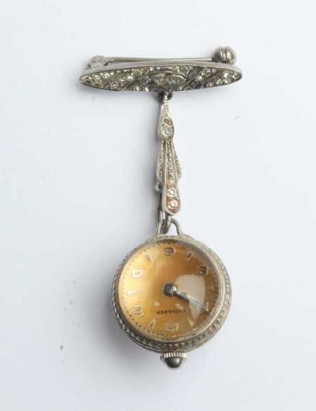 WATCH BROOCH