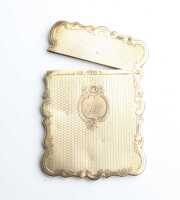 SILVER CARD CASE
