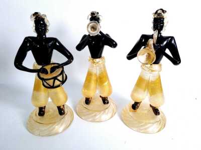 MURANO GLASS MUSICIANS