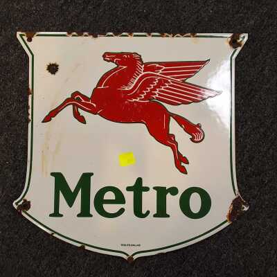 VINTAGE STYLE ENAMEL SIGN
