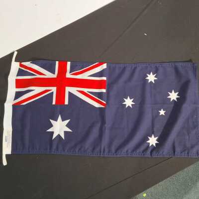 AUSTRALIAN FLAG SIGNED DAWN FRASER