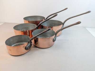 COPPER SAUCEPANS