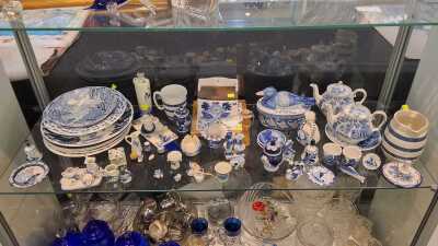 BLUE AND WHITE CHINA