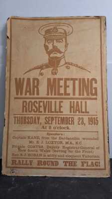 FACSIMILE POSTER