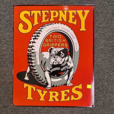 VINTAGE STYLE ENAMEL SIGN