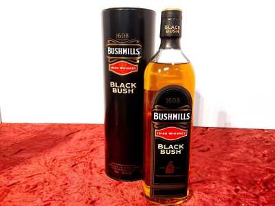 BUSHMILLS BLACK BUSH IRISH WHISKY