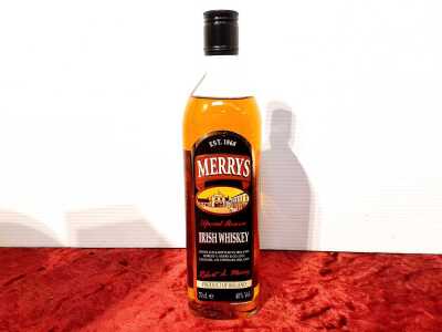 MERRYS SPECIAL RESERVE IRISH WHISKY