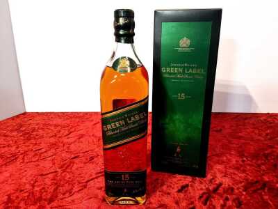 JOHNNIE WALKER GREEN LABEL WHISKY