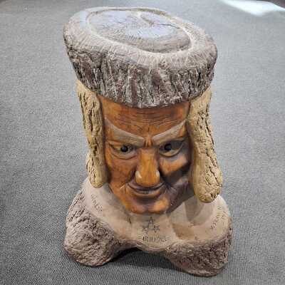CARVED BUST