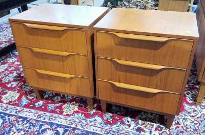 PAIR OF BEDSIDES