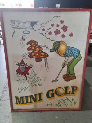 ADVERTISING SIGN