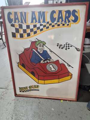 ADVERTISING SIGN