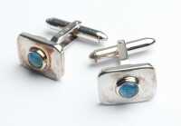SILVER CUFFLINKS