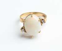 GOLD OPAL RING - 2