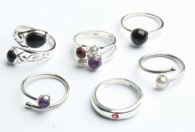 SILVER RINGS