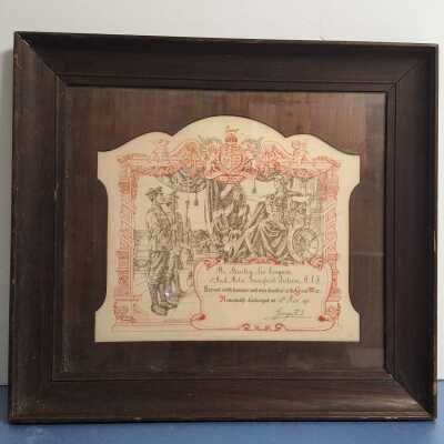 MILITARY CERTIFICATE
