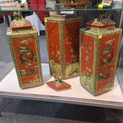 LIDDED JARS