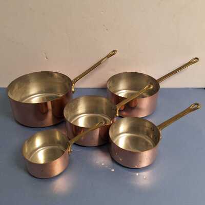COPPER SAUCEPANS